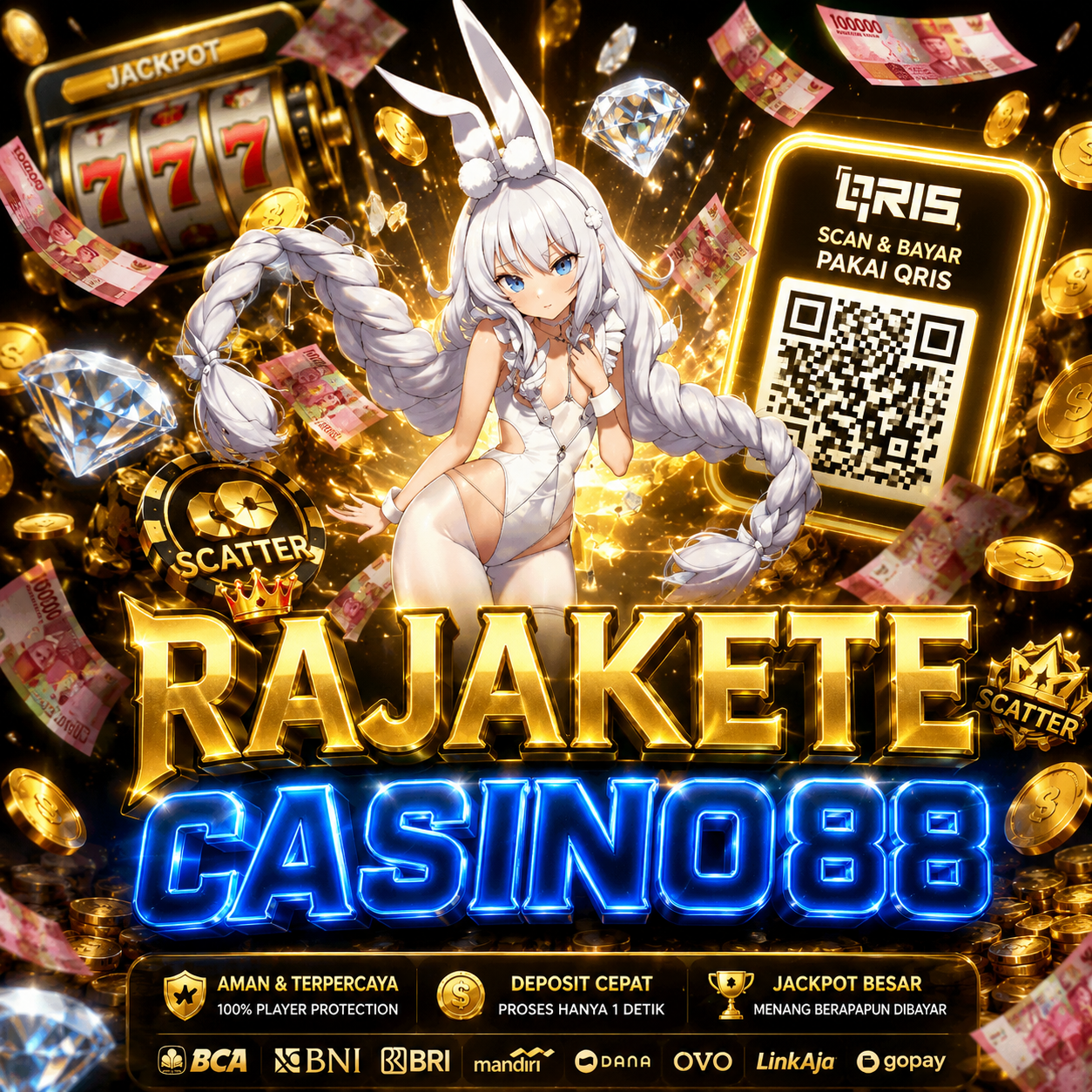 RAJAKETE 🎱 Link Situs Casino88 Terbaru Sebagai Bandar Slot Online Gacor Terbaru